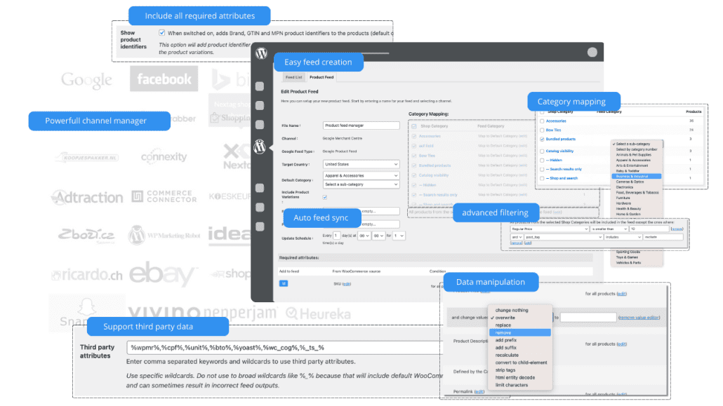 Product feed marketing solution for your WooCommerce webshop